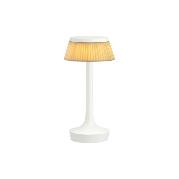 Bon Jour Unplugged bordlampe with Shade, white/soft, Flos