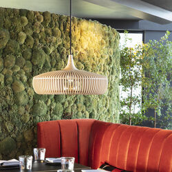 Clava Dine Wood Pendant, oak, UMAGE