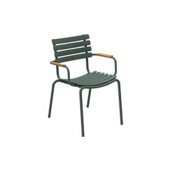ReCLIPS Bamboo Dining Chair, olive green, HOUE