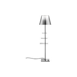 Flos Bibliotheque Nationale Floor Lamp, aluminized silver, Flos