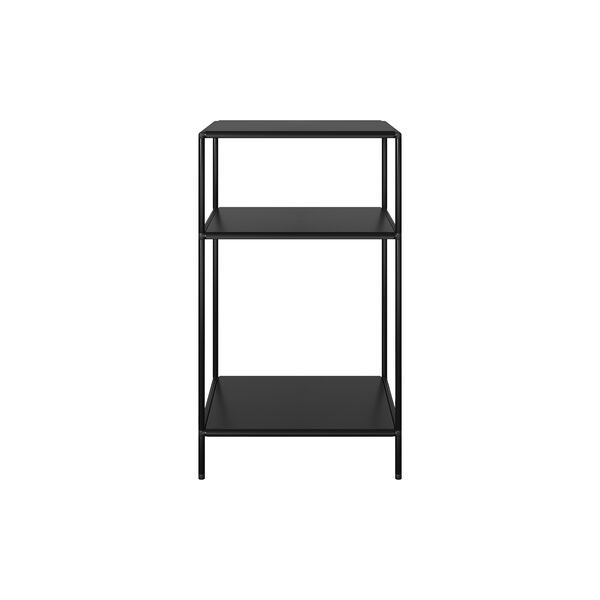 Nightstand, black, Abstracta&reg; System