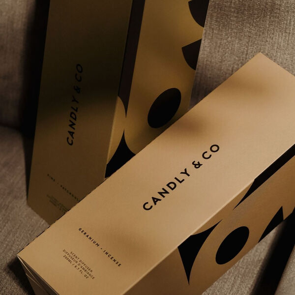 No. 1 Diffuser, Geranium/Incense, Candly & Co