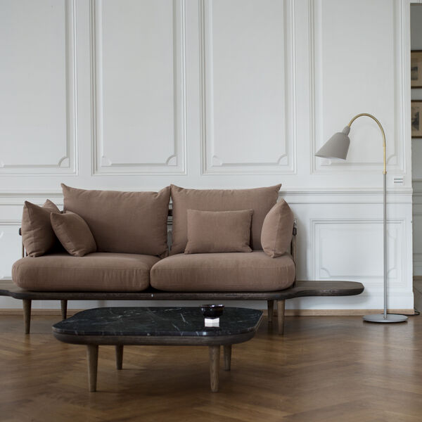 Fly SC5 Coffee Table, Nero Marquina marble/smoked oiled oak, &Tradition