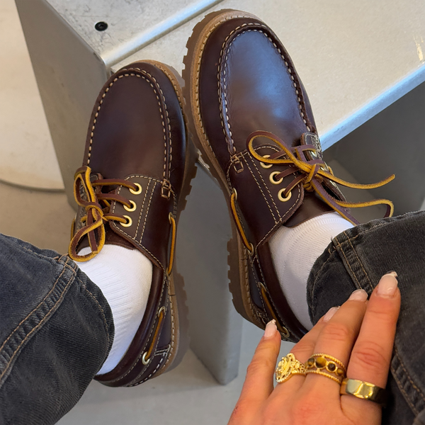 RUDDER-X Boat Shoes, brown RUDDER-X Boat Shoes, brown, phenumb copenhagen