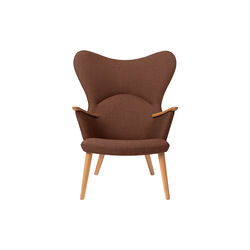 CH78 Mama Bear Lounge Chair, Passion 7101/oiled oak, Carl Hansen & S&oslash;n