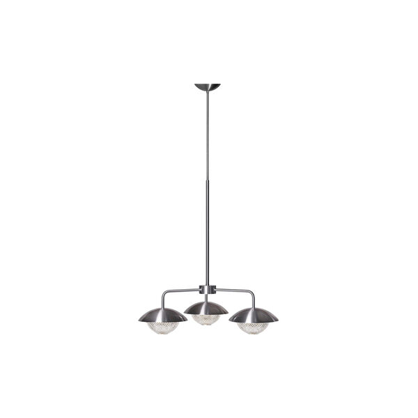 Grace 3 Chandelier, steel, Rubn