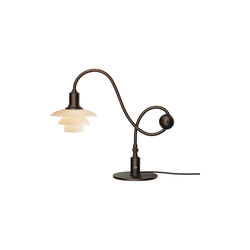 PH 1/1 Piano Table Lamp Limited Edition, dusty terracotta, Louis Poulsen