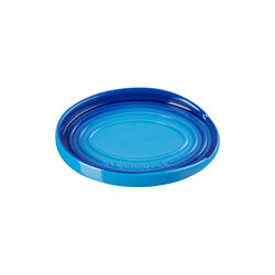 Oval Spoon Rest, azure blue, Le Creuset