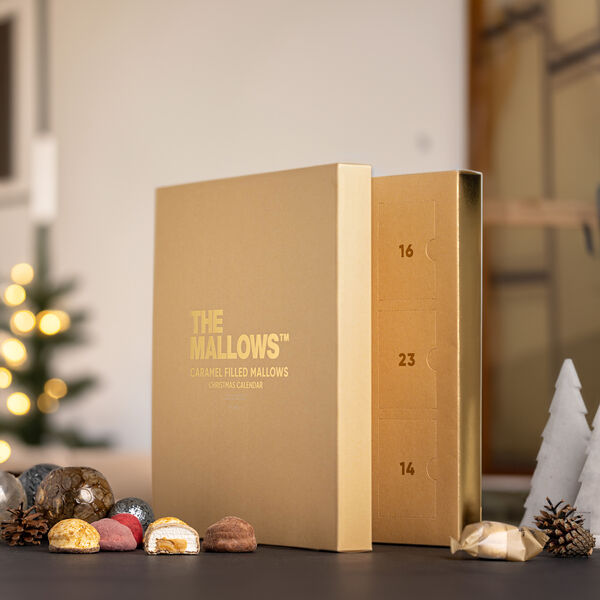 Caramel Filled Mallows Calendar Caramel Filled Mallows Calendar, The Mallows