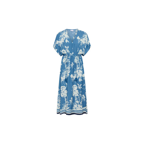 RashedaSZ Dress, vallarta blue flower bouquet, Saint Tropez