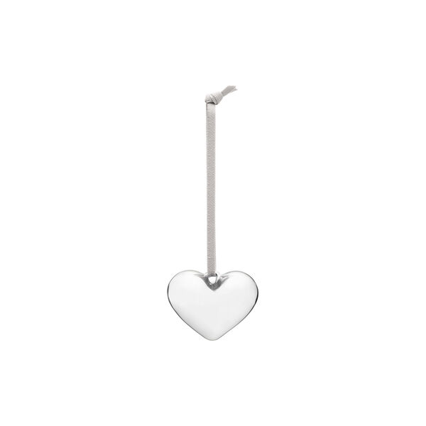 Glass heart set of 3, mirror, Iittala