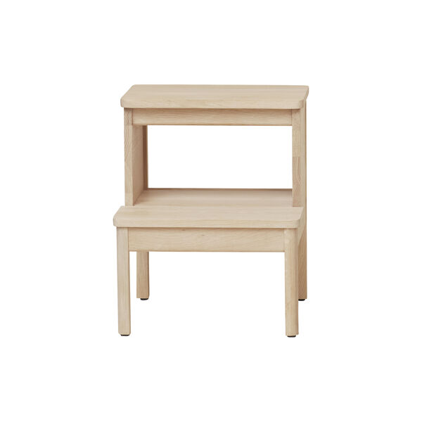 A Line Stepstool, white oak, Form & Refine