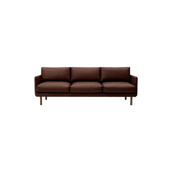 Emo 3 Seater Sofa, Dakar Brown/r&oslash;get eg, Bruunmunch Furniture