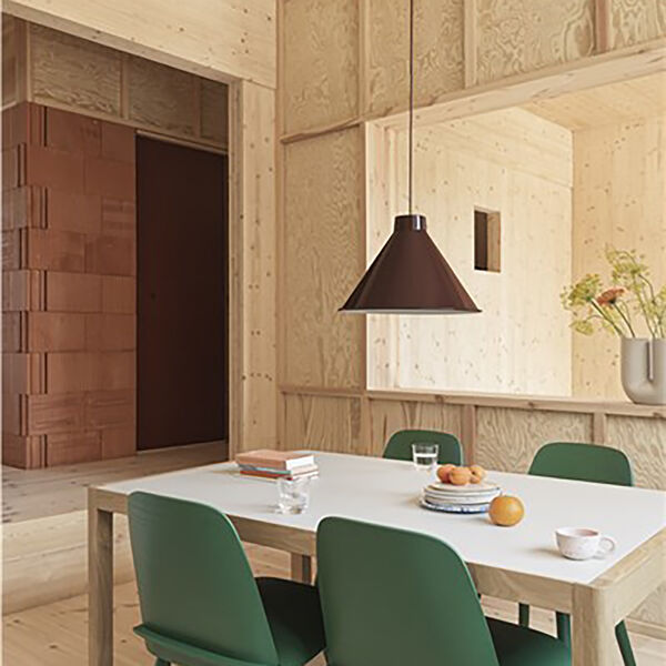 Top Pendant Lamp, deep red, Muuto