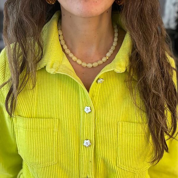 Vilma Necklace, butter, Nuni Copenhagen