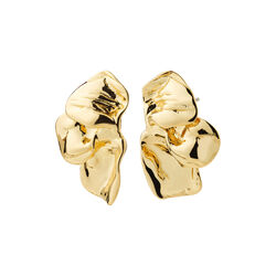 SOLARI earrings, gold plated, Pilgrim