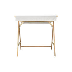 BK17 A-frame for BK13 Swing Sofa, untreated teak/canvas 5453, Carl Hansen & S&oslash;n