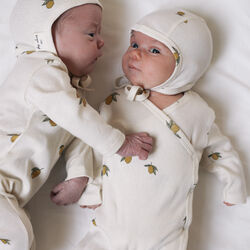Newborn Onesie, lemon, Konges Sl&oslash;jd