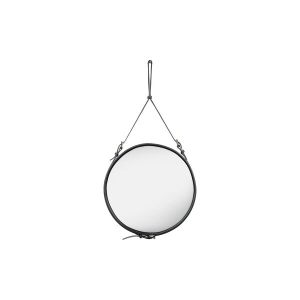 Adnet Circular Wall Mirror, black Adnet Circular Wall Mirror, black, GUBI