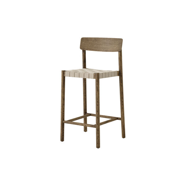 Betty TK12 Counter Chair, smoked oiled oak/natural, &Tradition