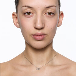 SIS Collet Necklace, silver, Maria Black