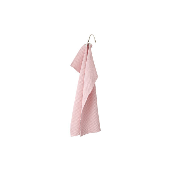 Tea towel waffle, chalk pink, Stilleben
