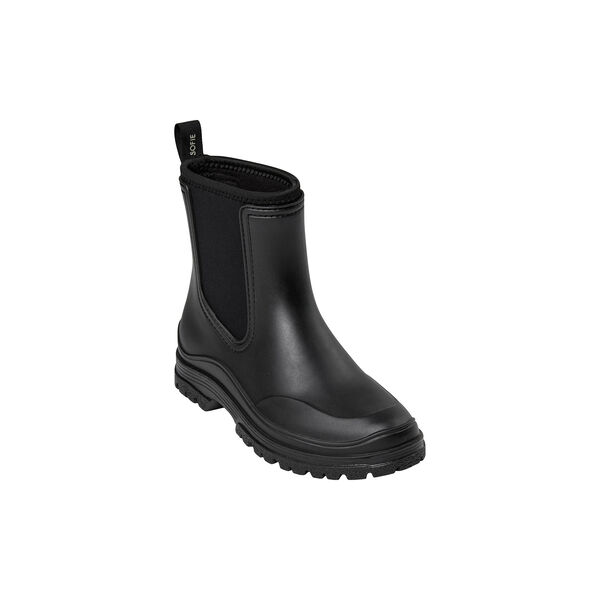 JODIESW RUBBER BOOT W. LINING, black, Sofie Schnoor
