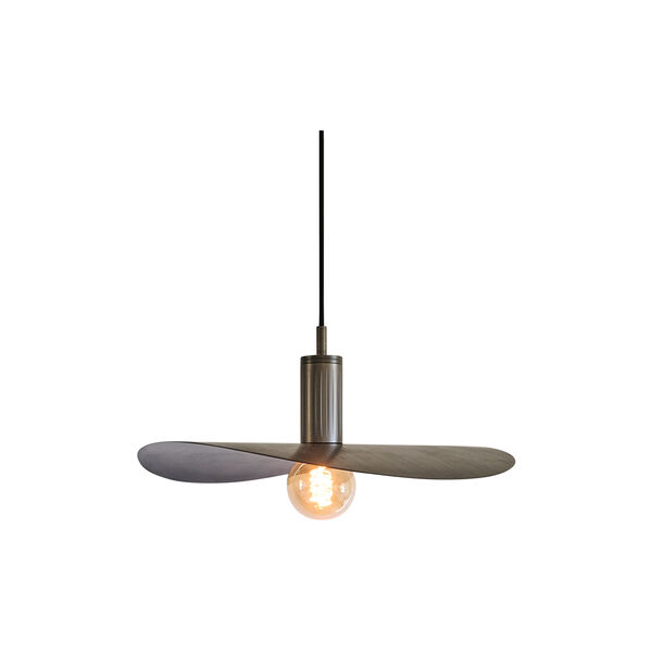 Leaf Luminar Pendant, browned brass, Rama Lights