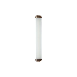 Cabin LED Wall Light 60 cm, weathered brass/frosted, Original BTC