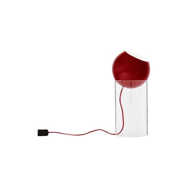 Topan VP14 Floor Lamp, vermilion red, &Tradition