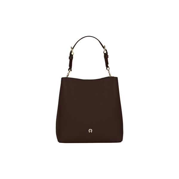 Delia Hobo Bag | Soil Brown, Aigner