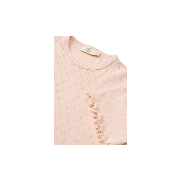 Pointelle Heart T-Shirt, Copenhagen Colors Organics