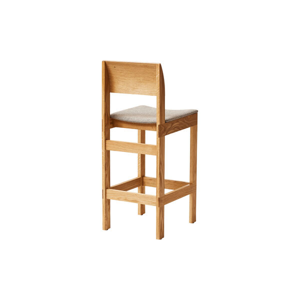 Sonder Bar Chair 65, oiled oak/Hallingdal 0227, Form & Refine