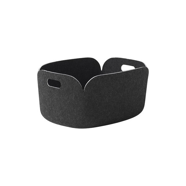 Restore Basket, black m&eacute;lange, Muuto
