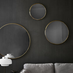 Sillon SH4 Wall Mirror, brass, &Tradition
