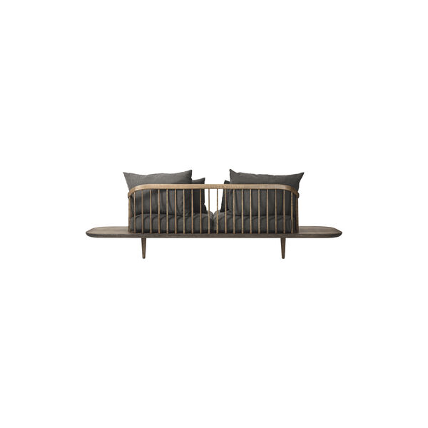 Fly SC3 2-seater Sofa, Hot Madison 093/smoked oiled oak Fly SC3 2-seater Sofa, Hot Madison 093/smoked oiled oak, &Tradition