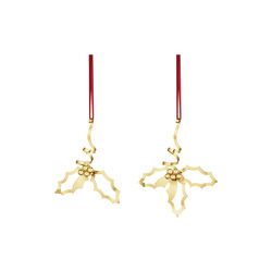 2026 Christmas table ornament set, gold, Georg Jensen