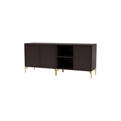 SAVE Lowboard with Brass Legs, 160 balsamic, Montana Furniture