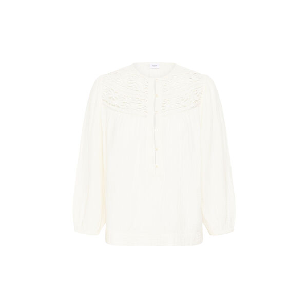 RobertaSZ Blouse, ice, Saint Tropez