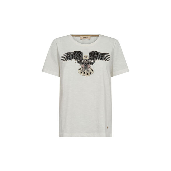 MMKylah O-SS Deco Tee, ecru MMKylah O-SS Deco Tee, ecru, MOS MOSH