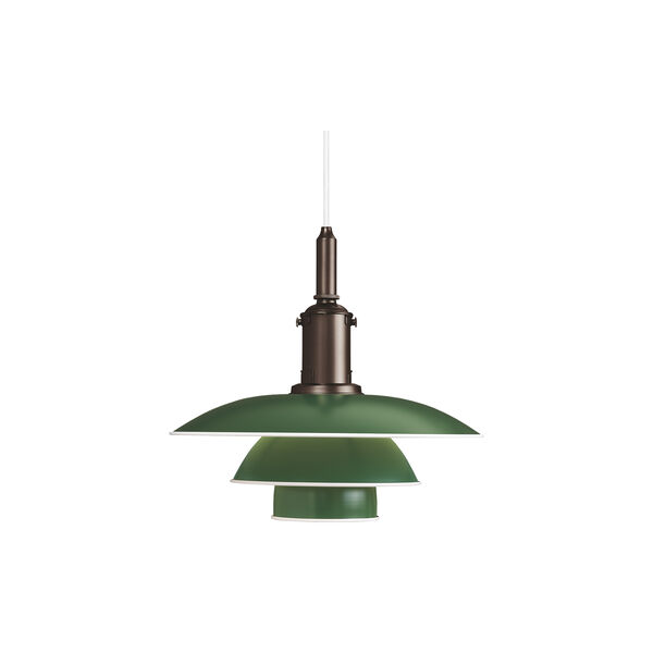 PH 3½-3 Pendant, green PH 3½-3 Pendant, green, Louis Poulsen