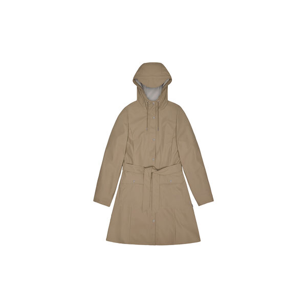 Curve Long Jacket, beige Curve Long Jacket, beige, Rains