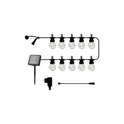 Lucas Combi Solar/Transformer Starter Set with Bright Light, 10 Lights, Sirius Home
