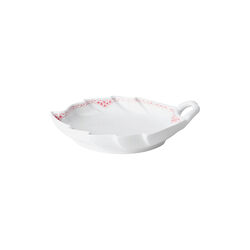 Coral Lace Dish Leaf Shaped 23 cm, Royal Copenhagen