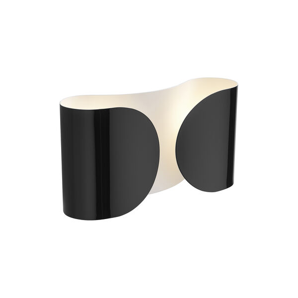 Foglio Wall Lamp, black, Flos