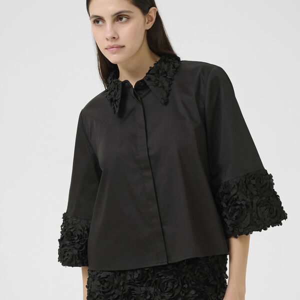 KBCleo Clarissa Shirt, meteorite, Karen by Simonsen