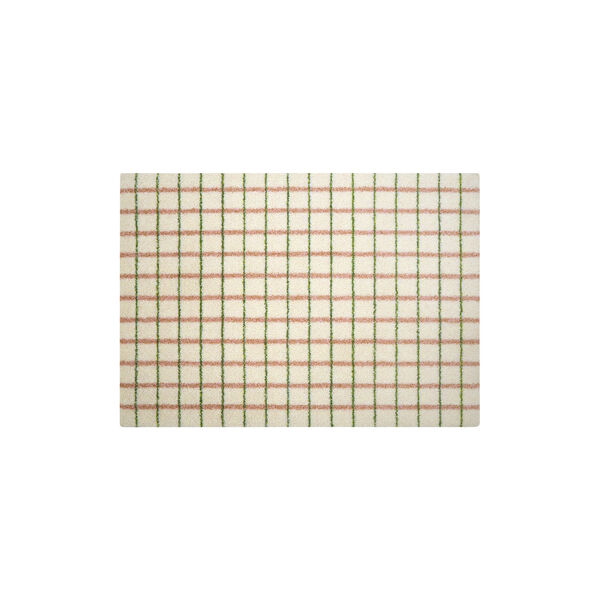 Grid Lime Candycane Doormat, Heymat