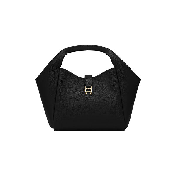 Zaira Hobo Bag  | Small | Black, Aigner
