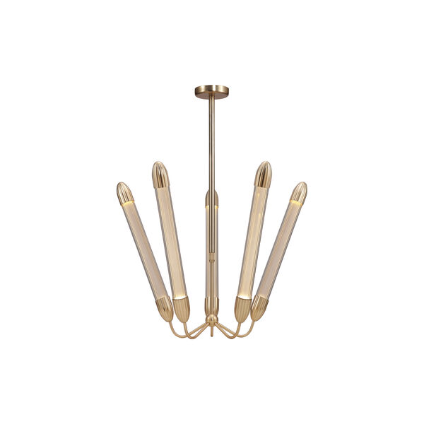 Lemon Squeeze Penta Pendant, plated brass, UMAGE
