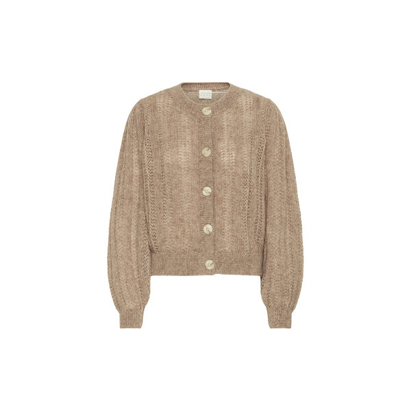 IRMELIA Cardigan, cacao nibs melange IRMELIA Cardigan, cacao nibs melange, Atelier Rêve
